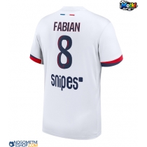 Moški Nogometni dresi Paris Saint-Germain Fabian Ruiz #8 Gostujoči 2025-26 Kratek Rokav